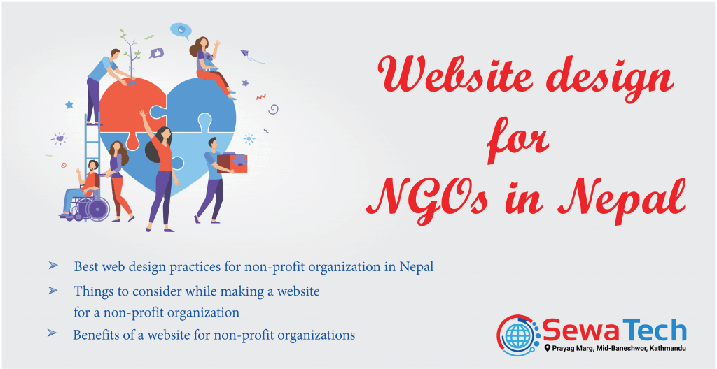 website design for NGOs in Nepal 